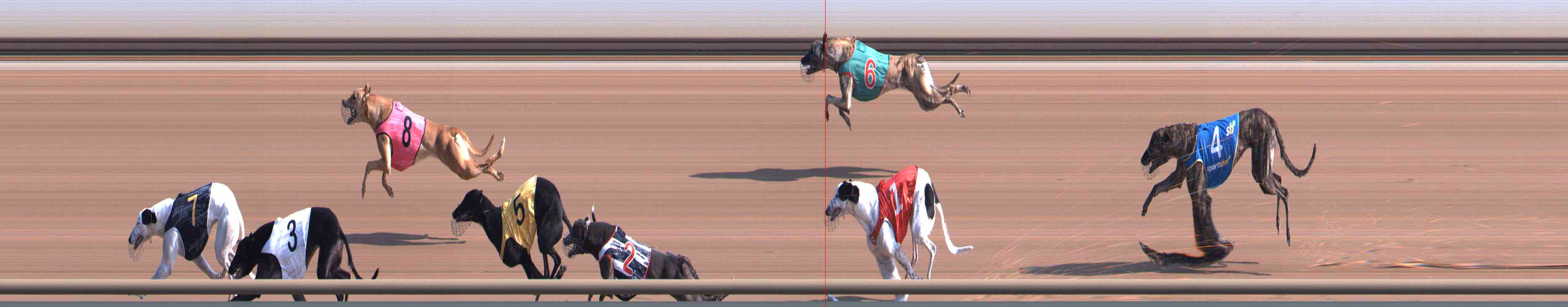 Race result finish photo